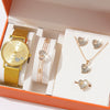 Couple's Leisure Style Alloy Watch With Round Dial