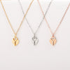 Couples Love Concentric Lock And Key Necklace Titanium Steel Heart Pattern Electroplating