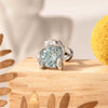 Couple's Titanium Steel Inlaid Zircon Animals Zodiac Ear Nails