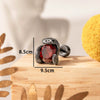 Couple's Titanium Steel Inlaid Zircon Animals Zodiac Ear Nails