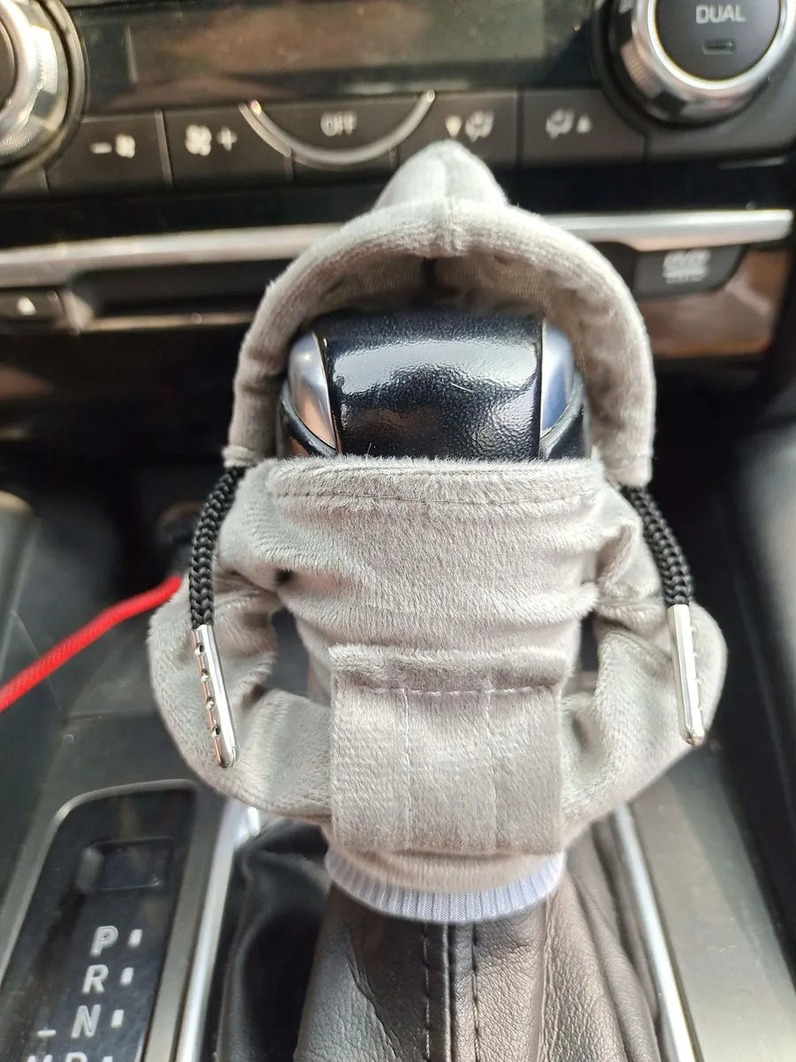 Creative Car Gear Lever Hooded Cover Small Sweatshirt Decoration