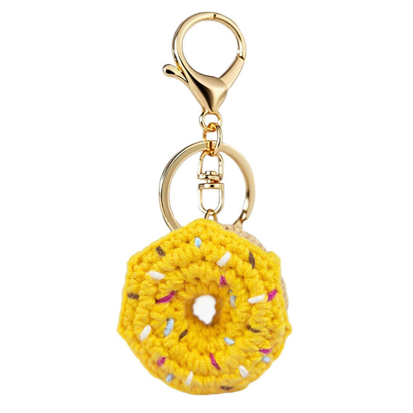 Creative Cartoon Animal Print Skin Keychain Cute Little Bear And Pig Bag Pendant Car Pendant Finished Doll