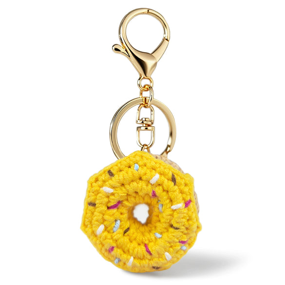 Creative Cartoon Animal Print Skin Keychain Cute Little Bear And Pig Bag Pendant Car Pendant Finished Doll