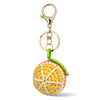 Creative Cartoon Animal Print Skin Keychain Cute Little Bear And Pig Bag Pendant Car Pendant Finished Doll