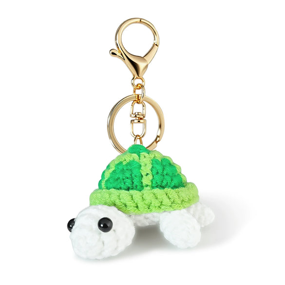 Creative Cartoon Animal Print Skin Keychain Cute Little Bear And Pig Bag Pendant Car Pendant Finished Doll