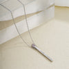 Creative Crown Microphone Pendant Necklace With Rhinestone And Copper O Chain Personality Jewelry For Women