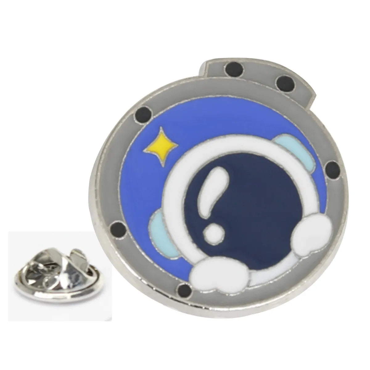 Creative Cute Cartoon Series Astronaut Alloy Brooch Badge