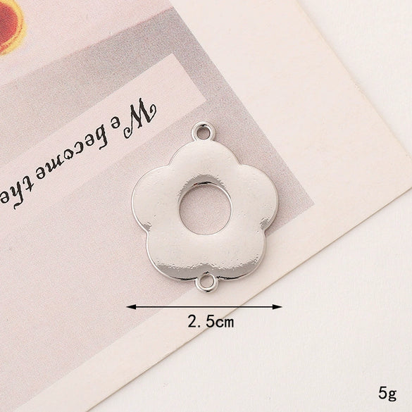 Creative Diy Jewelry Pendant Accessories Zinc Alloy With Return Pattern Electroplated