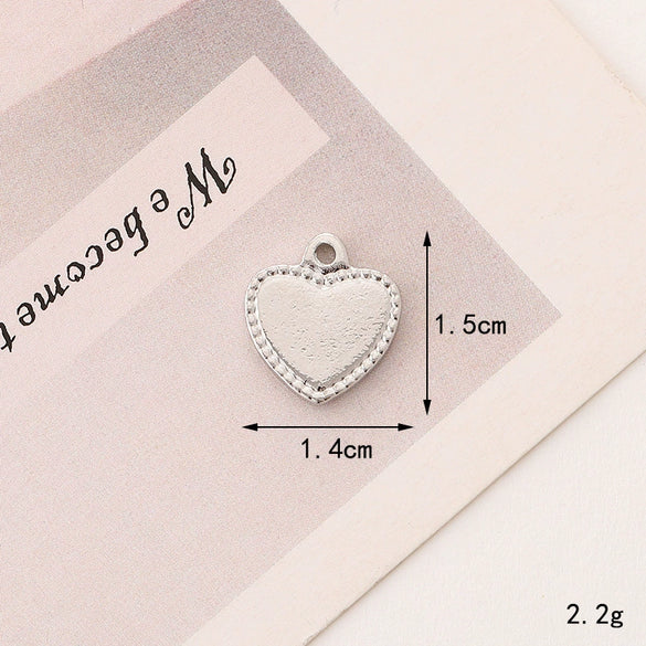 Creative Diy Jewelry Pendant Accessories Zinc Alloy With Return Pattern Electroplated