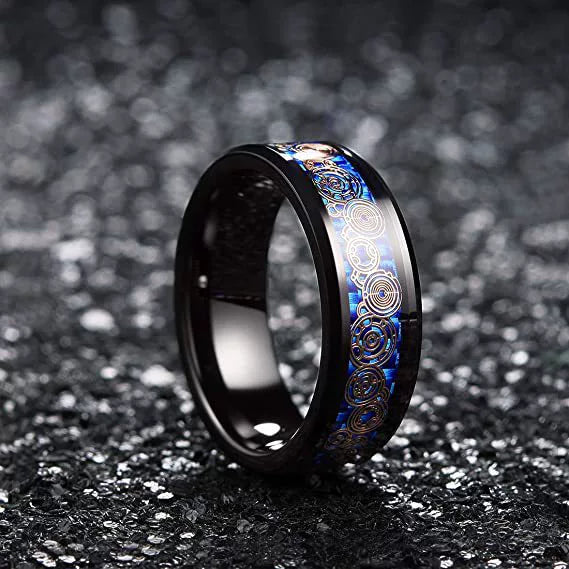 Creative Doctor Who Logo Stainless Steel Ring
