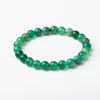 Creative Green Agate And Amethyst Beaded Bracelet For Unisex Wholesale Boutique Cartoon Style