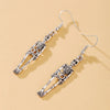 Creative Halloween Ear Accessories Personality Alternative Retro Skull Pendant Earrings