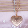 Creative Heartshaped Pattern Jewelry New Hearttoheart Box Can Be Opened Exquisite Necklace Xh003