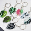 Creative Leaf Acrylic Keychain