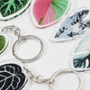 Creative Leaf Acrylic Keychain
