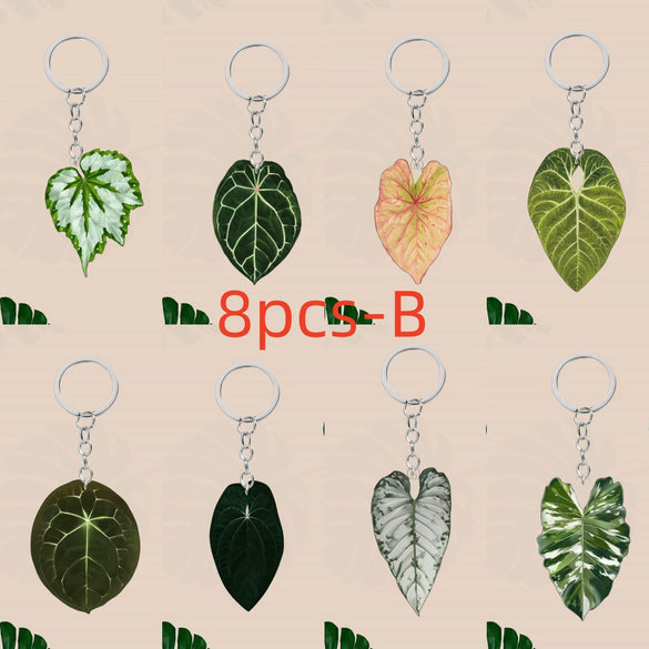 Creative Leaf Acrylic Keychain