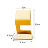 Creative Metal And Suede Jewelry Rack Highend Splicing Style For Ring Necklace Bracelet Pendant