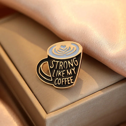 Simple Style Cup Alloy Plating No Inlaid Women'S Brooches