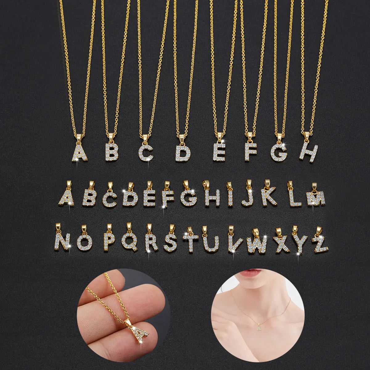 Fashion Letter Necklace In Bulk