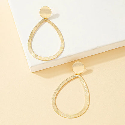 Ins Style Luxurious Lady Geometric Alloy Women's Earrings