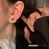 Creative Simple Fashion Female Pearl Alloy Ear Bone Clip Wholesale