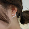 Creative Simple Fashion Female Pearl Alloy Ear Bone Clip Wholesale