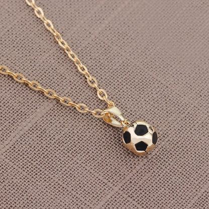 Creative World Cup Football Pendant Sweater Chain Necklace Hot Selling Necklace Women Wholesale Nihaojewelry