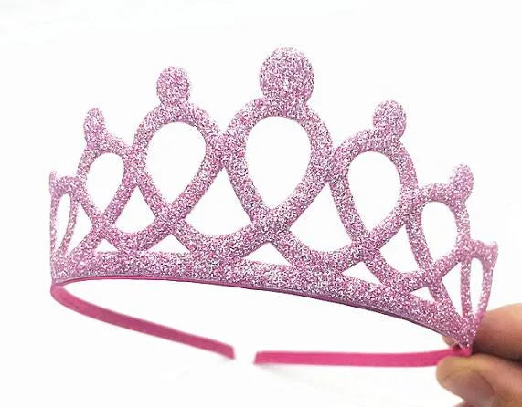 Baby Hair Band Crown  Children'S Hair Accessories Baby Hair Band Girl'S Headdress 100 Days Full Moon Birthday