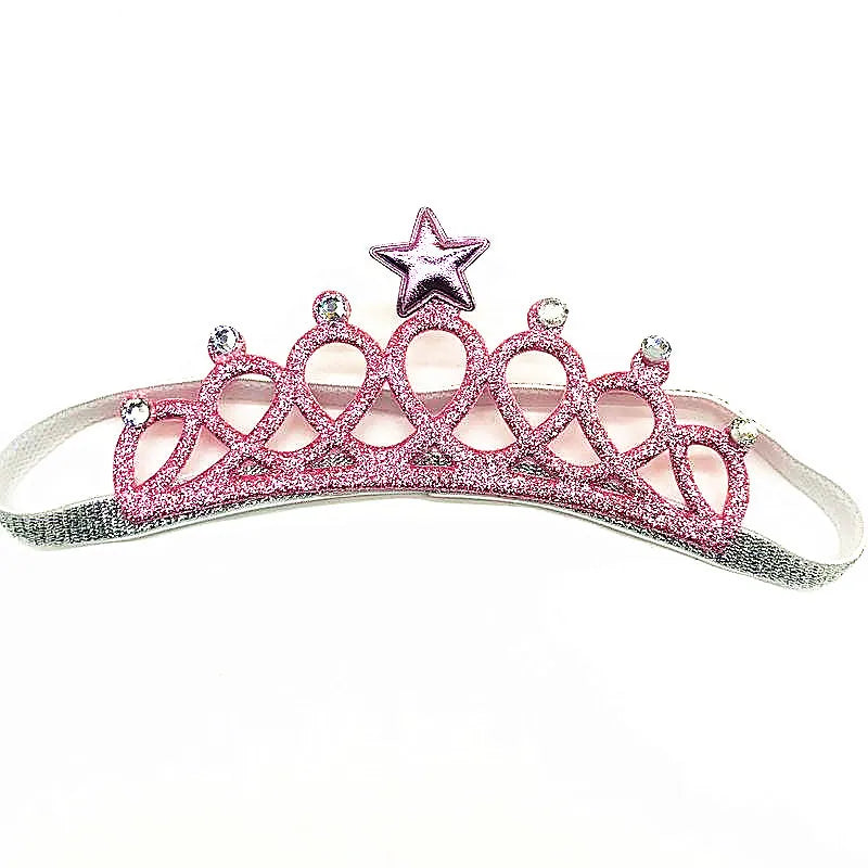 Baby Hair Band Crown  Children'S Hair Accessories Baby Hair Band Girl'S Headdress 100 Days Full Moon Birthday