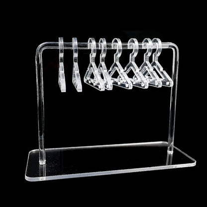 Hanging Personalized Earring Holder Acrylic Costume Frame Earrings Storage Display Rack