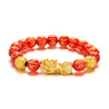 Cross-Border Hot Selling Personalized Men'S Beaded Bracelet Obsidian Pi Xiu Six Words Mantra Beads Stretch Bracelet