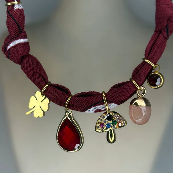 Cross Dopamine Titanium Steel Necklace Bracelet With Star Geometric Pendant Electroplated