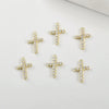 Cross Pendant Jewelry Accessories Copper Electroplating 14K Goldfilled Colorpreserving