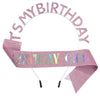 Crown Shoulder Strap Set Zinc Alloy Glitter Cloth Electroplating Bronzing Characters Party Headdress Decoration