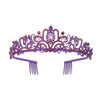 Crystal Diamond Bride Wedding Hair Crown Birthday Headdress Hair Accessories Ball Crown Show Headband