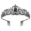 Crystal Diamond Bride Wedding Hair Crown Birthday Headdress Hair Accessories Ball Crown Show Headband