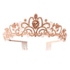 Crystal Diamond Bride Wedding Hair Crown Birthday Headdress Hair Accessories Ball Crown Show Headband