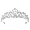 Crystal Diamond Bride Wedding Hair Crown Birthday Headdress Hair Accessories Ball Crown Show Headband