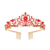 Crystal Diamond Bride Wedding Hair Crown Birthday Headdress Hair Accessories Ball Crown Show Headband
