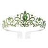 Crystal Diamond Bride Wedding Hair Crown Birthday Headdress Hair Accessories Ball Crown Show Headband