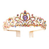 Crystal Diamond Bride Wedding Hair Crown Birthday Headdress Hair Accessories Ball Crown Show Headband