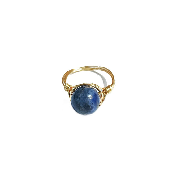 Crystal Four Layer Geometric Ring Bag Hand Wrapped Electroplated Color Preserving Unisex Everyday Fashion Jewelry