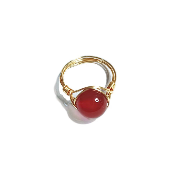 Crystal Four Layer Geometric Ring Bag Hand Wrapped Electroplated Color Preserving Unisex Everyday Fashion Jewelry