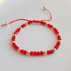 Crystal Handwoven Bracelet For Women In Ins Style
