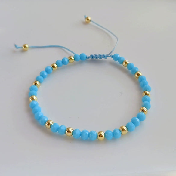 Crystal Handwoven Bracelet For Women In Ins Style
