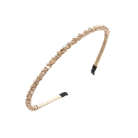 Crystal Handwoven Headband Sweet Fashion Versatile Hair Accessories