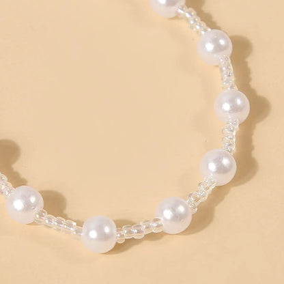 Crystal Pearl Bracelet