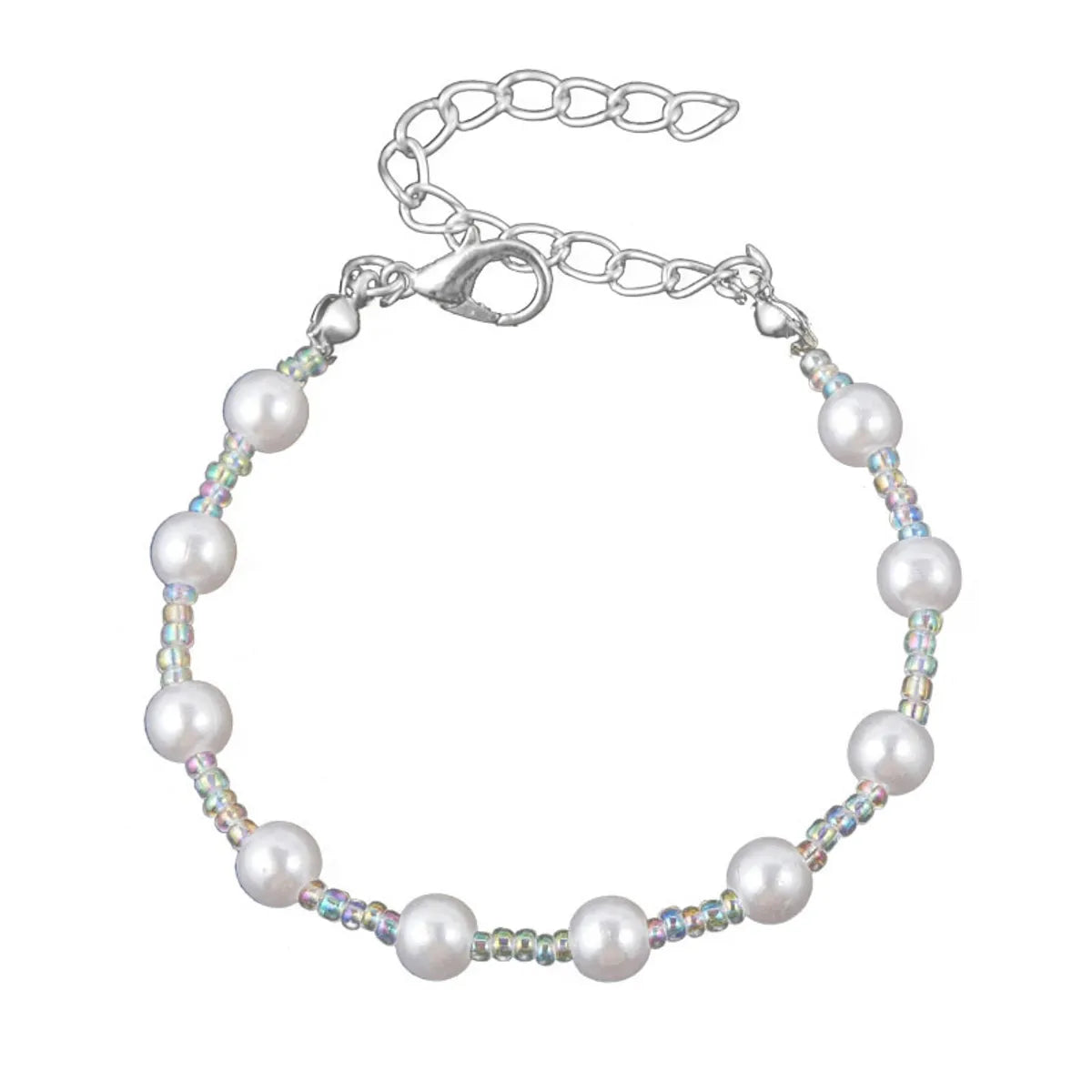 Crystal Pearl Bracelet