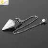 Crystal Quartz Pendulum For Prospecting And Healing With Electroplating Process
