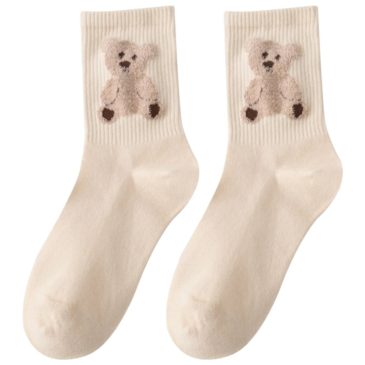 Cubs Socks Female Spring And Autumn Tube Socks Cotton Socks Cute Sports Socks Wholesale